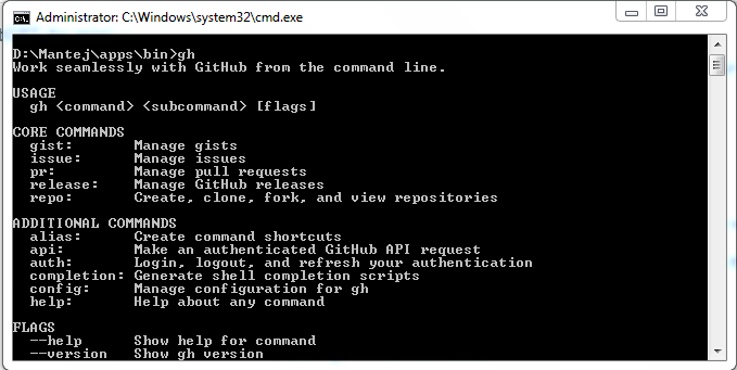 Command Prompt Verification