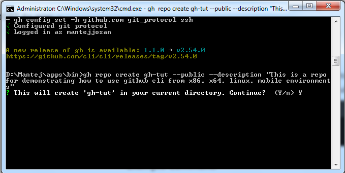 Create Repository